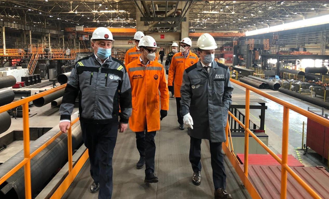 Загорский трубный завод и «Северсталь» обсудили перспективы дальнейшего сотрудничества